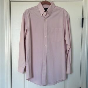 Men's Pink Button-Down Shirt